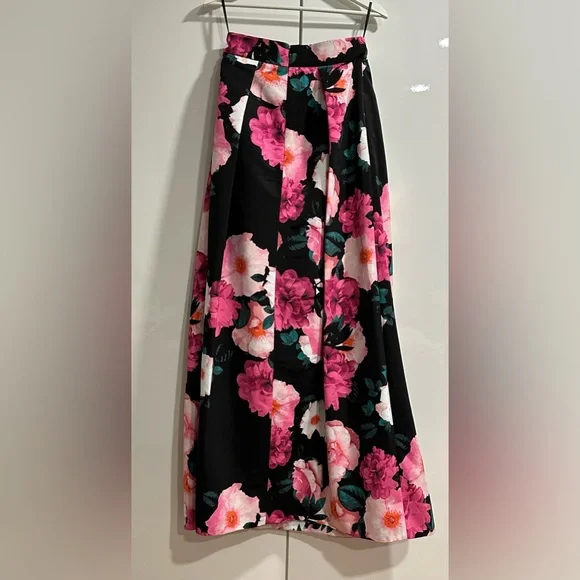 Eliza J Floral Maxi Skirt size 6 - Picture 5 of 6